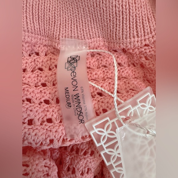 NWT Size M - Devon Windsor True Fringe Dress (Color Peach) NWT US$ 390 - Picture 11 of 13